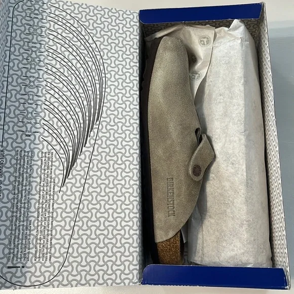 Birkenstock Boston Clog Taupe - Picture 2 of 5